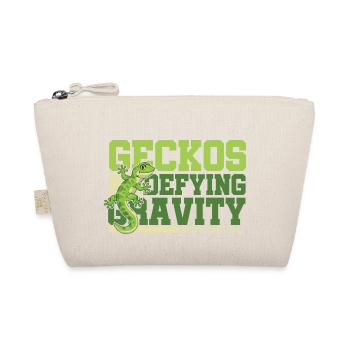 Geckos Defying Gravity - Organic Pouch - nature - Front