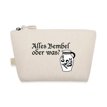 Alles Bembel oder was? #FrankfurtLiebe #FFM #069 - Bio-Täschchen - Natur - Vorne
