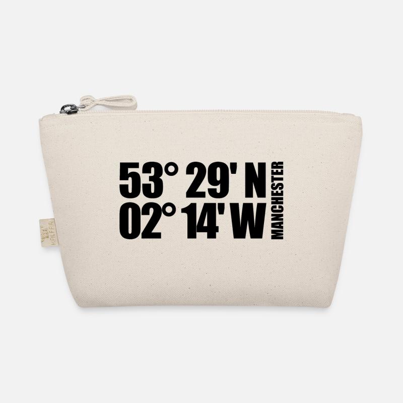 Manchester Coordinates Organic Pouch