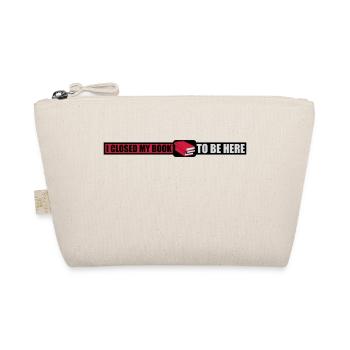 I closed my book - Organic Pouch - nature - Front