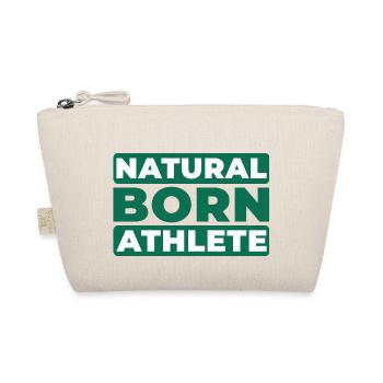Natural Born Athlete - Bio-Täschchen - Natur - Vorne