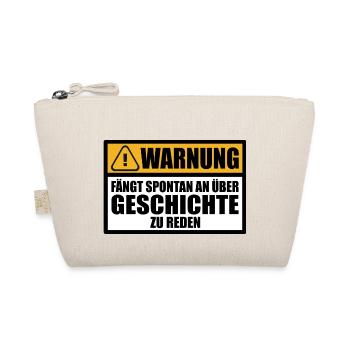 Historiker Geschichte Fans Sprüche Lustig Abschied - Bio-Täschchen - Natur - Vorne