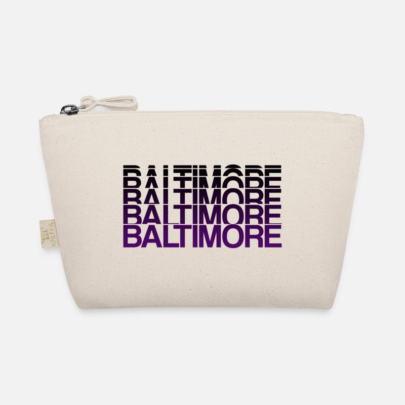 Baltimore Violet Gradient Style Organic Pouch