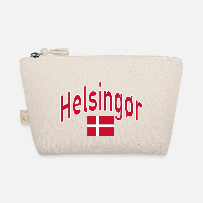 Helsingør Denmark flag Organic Pouch