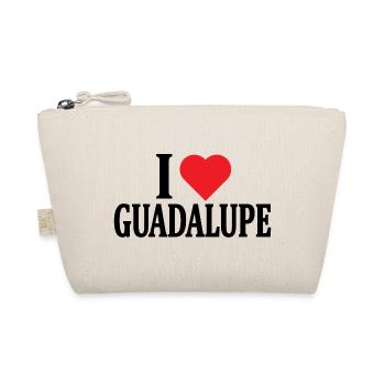 t-shirt J’adore Guadalupe idée cadeau t-shirt - Trousse biologique - nature - Devant