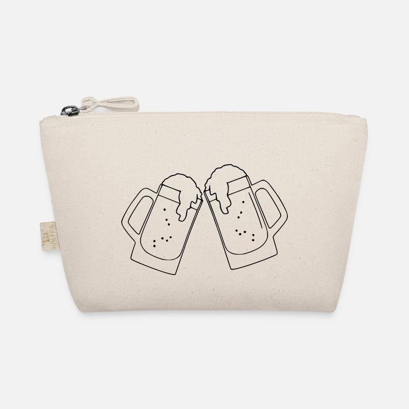 Fête de dessin de bière Célébrez le noir Trousse biologique