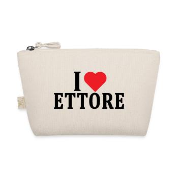 t-shirt J’adore l’idée cadeau du t-shirt Ettore - Trousse biologique - nature - Devant