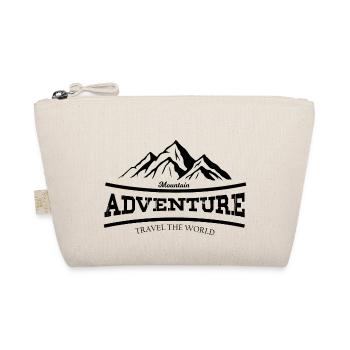 Adventure Travel Hiking Mountain - Organic Pouch - nature - Front