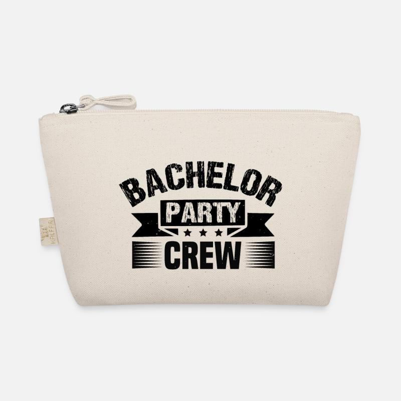 JUNGGESELLENABSCHIED CREW Bio-Täschchen