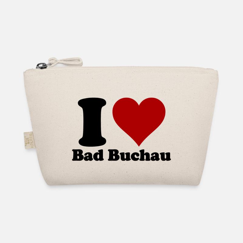 I Love Bad Buchau - Bio-Täschchen - Natur