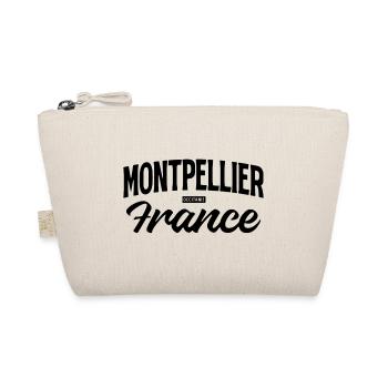 Vintage Montpellier Frankreich - Bio-Täschchen - Natur - Vorne