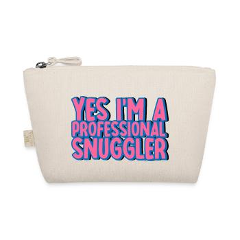 Yes, I'm A Professional Snuggler 2 - Organic Pouch - nature - Front