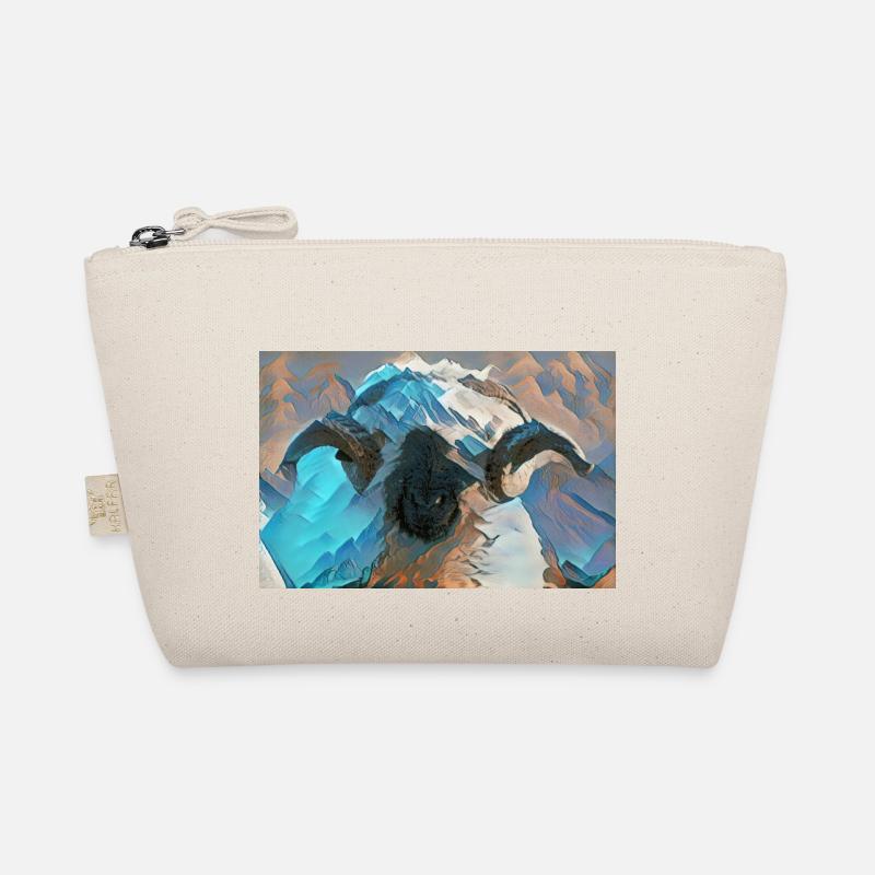 Walliser Schwarznasen Bock Bio-Täschchen