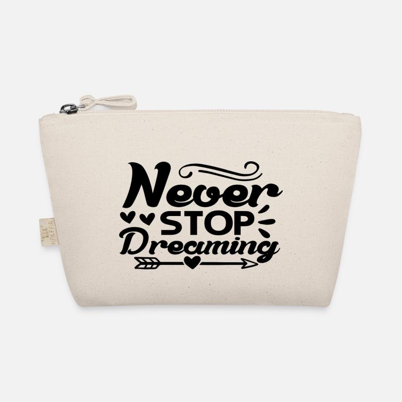 Never Stop Dreaming Bio-Täschchen