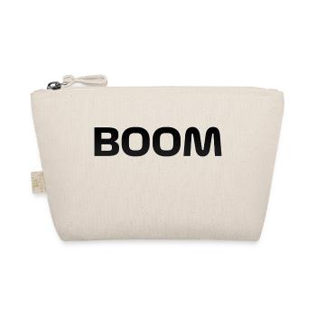 BE COOL LOGO (BOOM INSCRIPTION) Funny sayings - Organic Pouch - nature - Front