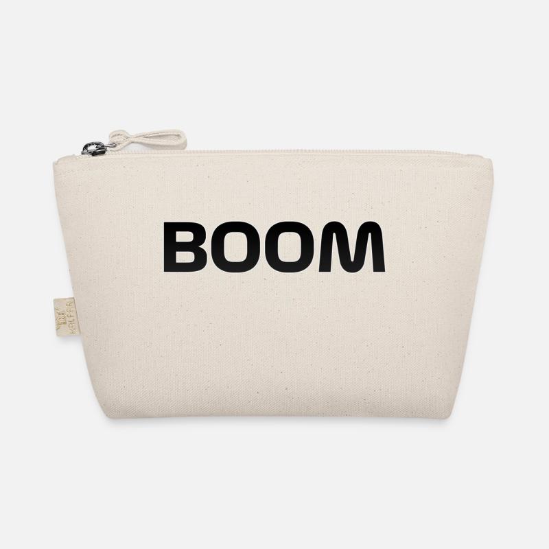 COOL sein LOGO ( BOOM AUFSCHRIFT ) Lustige Sprüche Bio-Täschchen