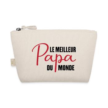 Le meilleur papa du monde - Trousse biologique - nature - Devant