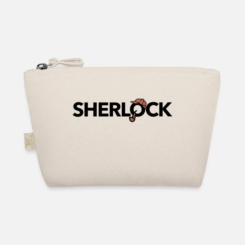 Sherlock Holmes (black) Organic Pouch