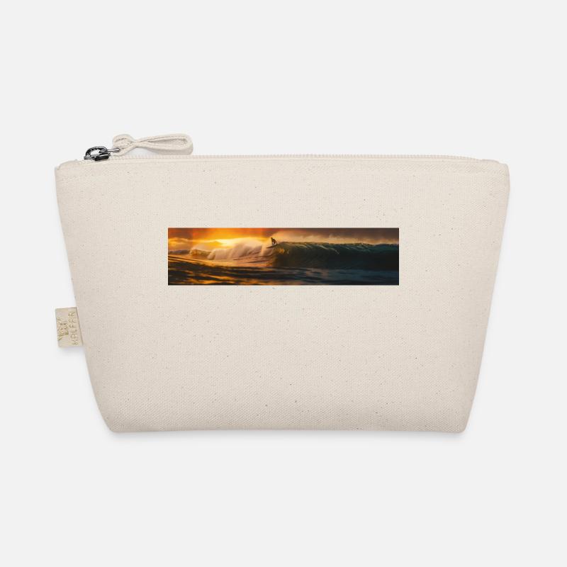 Wave surfers - Organic Pouch - nature
