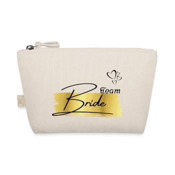 Team bride gold-team de la mariée - Trousse biologique - nature - Devant