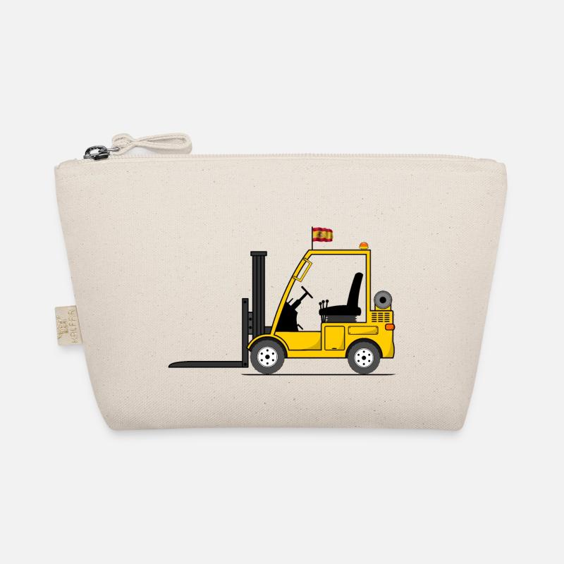 Stapler Spanien Flagge Bio-Täschchen