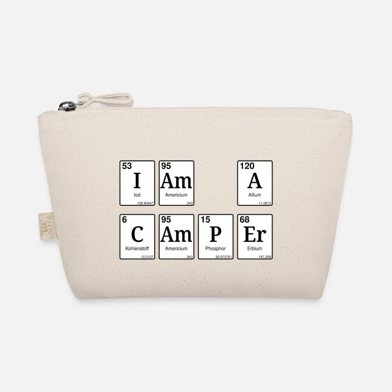I am a camper - Bio-Täschchen - Natur