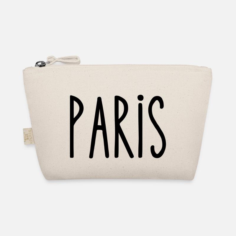 Paris Typography Design – Graphique élégant et chic Trousse biologique