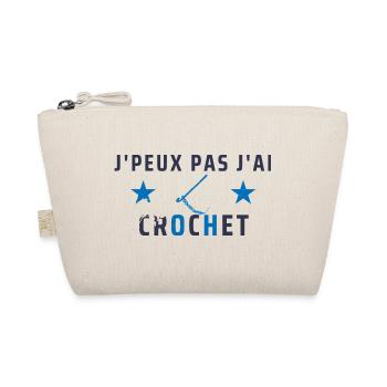 j peux pas j ai crochet - Trousse biologique - nature - Devant