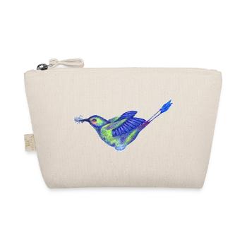 Bunte Kolibri - Bio-Täschchen - Natur - Vorne