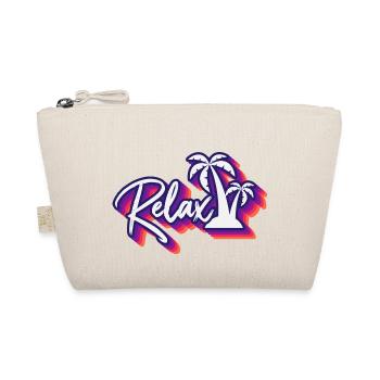 Tropical Serenity: Relax with Palm Trees Paradise - Organic Pouch - nature - Front