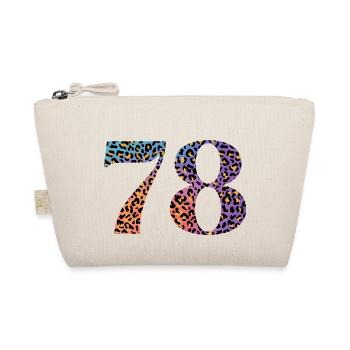 78th birthday leopard - Organic Pouch - nature - Front