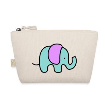 Bébé éléphant - Trousse biologique - nature - Devant