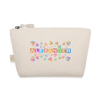 ALEXANDER colourful cubes - Bio-Täschchen - Natur - Vorne