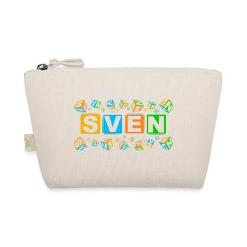 SVEN colourful cubes - Bio-Täschchen - Natur - Vorne
