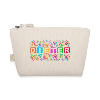 DIETER colourful cubes - Bio-Täschchen - Natur - Vorne