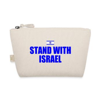 Stand with israel - Bio-Täschchen - Natur - Vorne