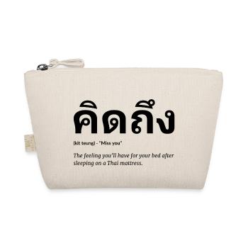 Thailand vermissen - Bio-Täschchen - Natur - Vorne