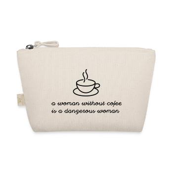 Woman without coffee - Organic Pouch - nature - Front