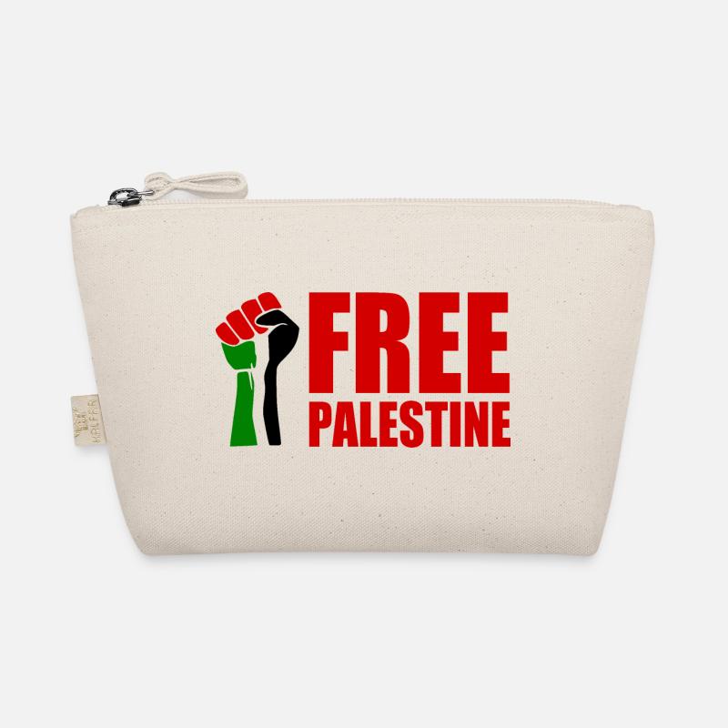 Free palestine - Bio-Täschchen - Natur