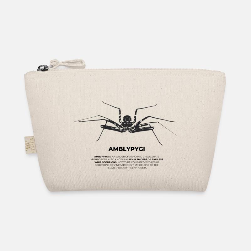 Flagellum Spider - Amblypygi Organic Pouch