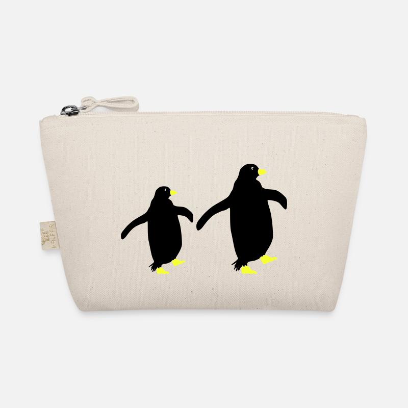 Penguin Silhouette 2 Organic Pouch