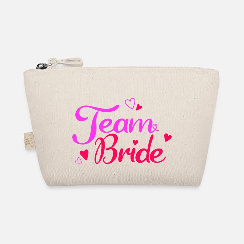 Team Bride - Bio-Täschchen - Natur
