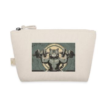Pun ambiguous german expression - Muskelkater - Organic Pouch - nature - Front
