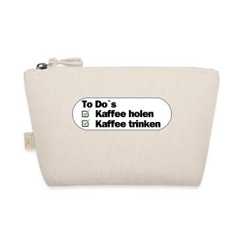 Kaffee To Do - Bio-Täschchen - Natur - Vorne