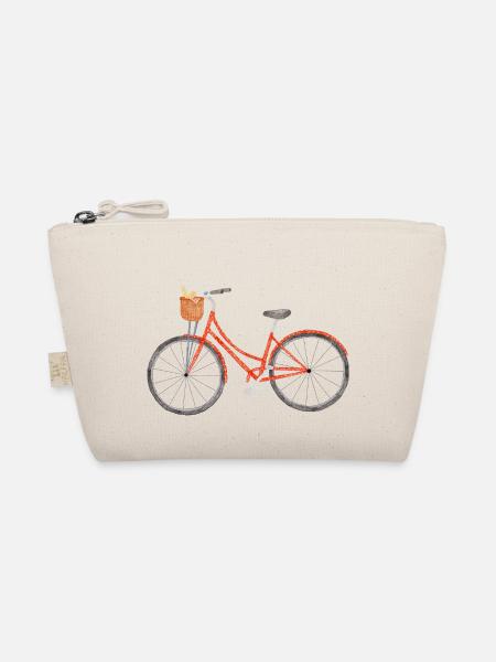 Fahrrad - Bio-Täschchen - Natur