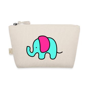 Bébé éléphant - Trousse biologique - nature - Devant