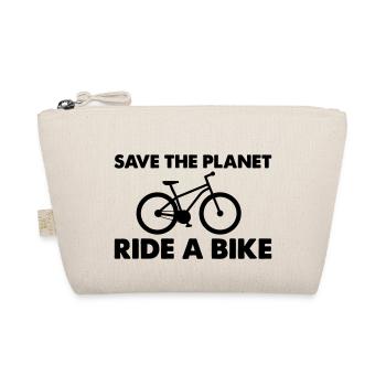 ride a bike - Bio-Täschchen - Natur - Vorne
