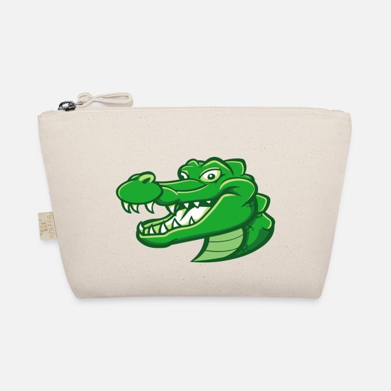 Walter the Crocodile Organic Pouch
