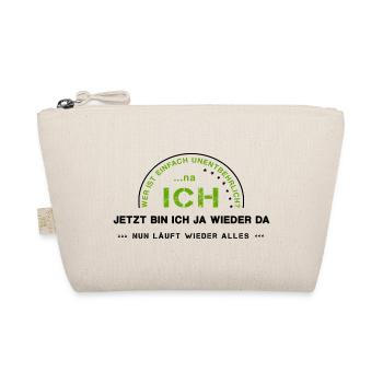 Egoist narcissistic self-absorbed ego - Organic Pouch - nature - Front