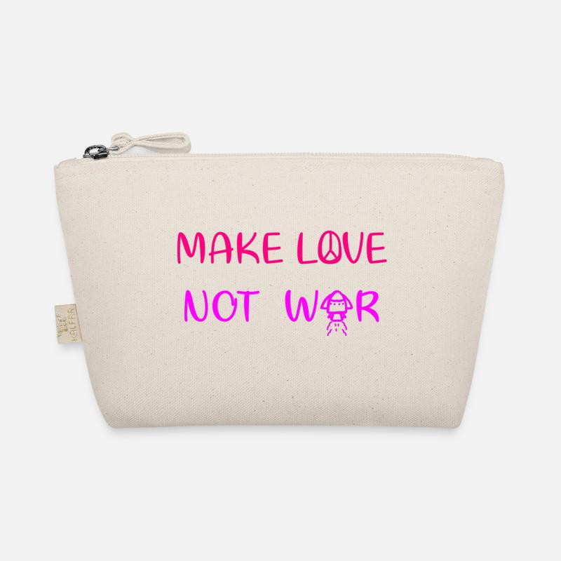 Make love - not war Organic Pouch
